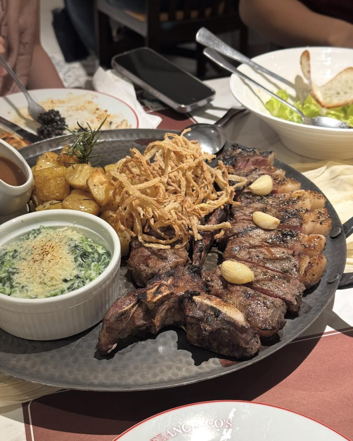 La Bistecca Fiorentina grilled steak